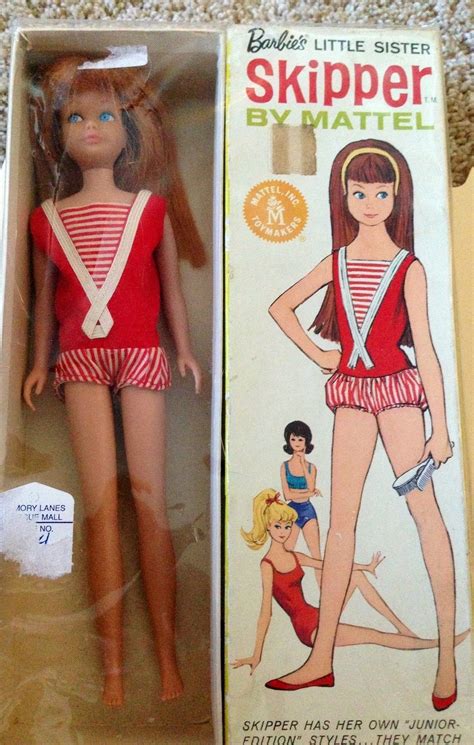 Barbie Doll Skipper Vintage Original Mint Im Box 1960s Barbie Dolls Barbie Barbie Sisters