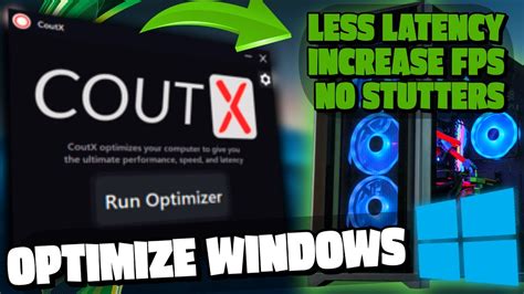 🚀 Revitalize Your Pc With Coutx The Ultimate Windows Optimization