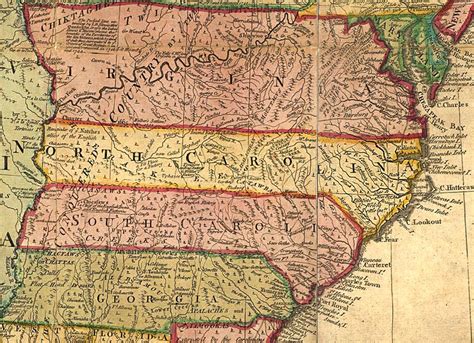 How North Carolina Came To Be Shaped Like It Is Today