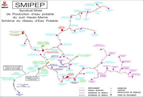 Schéma Du Réseau Deau Potable Chemin De Leau