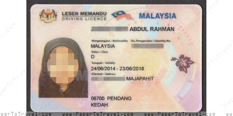 At first, you should you can enroll in private driving schools and get driving licenses in malaysia as your country. « Obverse Side » Malaysia : Competent Driving License ...