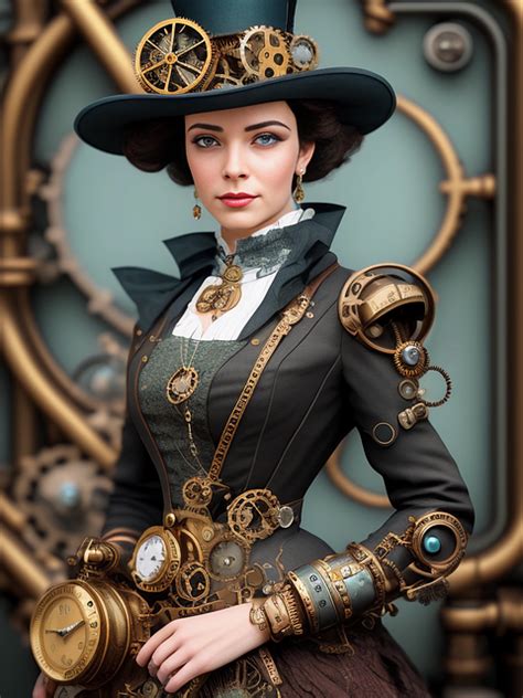 Ai Generado Steampunk Mujer Imagen Gratis En Pixabay Pixabay