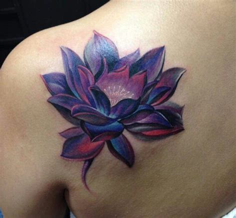 Lotus Purple Purple Lotus Tattoo Purple Flower Tattoos Lotus Tattoo