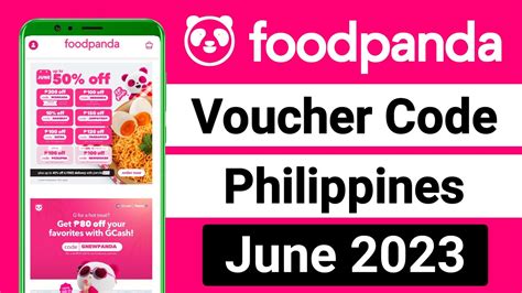 Foodpanda Philippines Voucher Code June 2023 Foodpanda Voucher Code