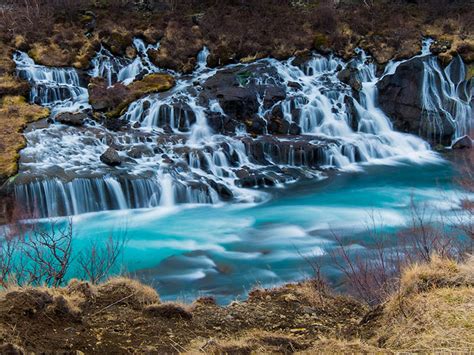 Hraunfossar Waterfalls Iceland Unlimited