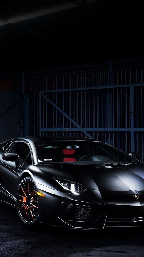 Kendaraan mobil hitam | wallpaper.sc Android