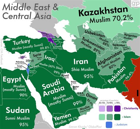 The Most Religious Places In The Middle East And Central Asia And What