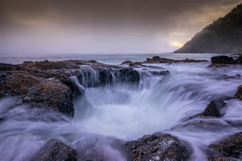 Usa Oregon Thors Well And Ocean 2 Photograph By Jaynes Gallery Pixels