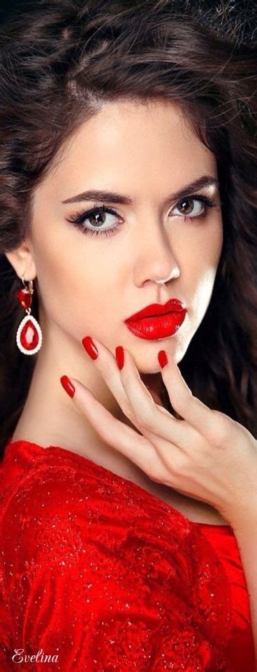 Pin By Ona On Color Red Perfect Red Lips Red Lips Beauty Face