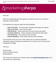 Marketing Email Template Examples