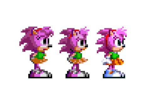 Pixilart Amy Sprite Evolution By I Like Sonic 91