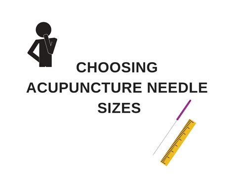 What Size Acupuncture Needles Should I Buy Phoenix Medical Blog