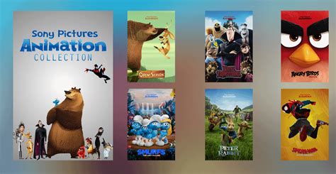 Sony Pictures Animation Collection Based On Udannybeatons Disney