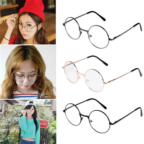 unisex round presbyopic reading glasses metal frame retro personality eyeglass in men s reading