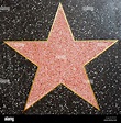 A blank Hollywood star on the walk of fame Stock Photo: 100213289 - Alamy