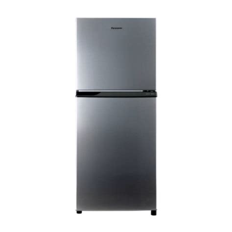 Panasonic 234l 2 Door Fridge Econavi Inverter Top Freezer Silver Nr