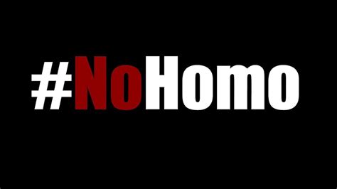 No Homo 2015