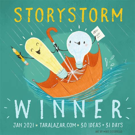 Get Your Storystorm Winners Badge And Storystorm Goodies To Benefit Blessings In A Backpack