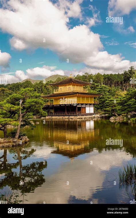Kinkakuji Golden Pavilion Is A Zen Temple In Kyoto The Top Two