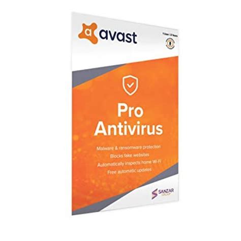 Avast Pro Antivirus 2020 3 Years1 Pc Nairobi Software