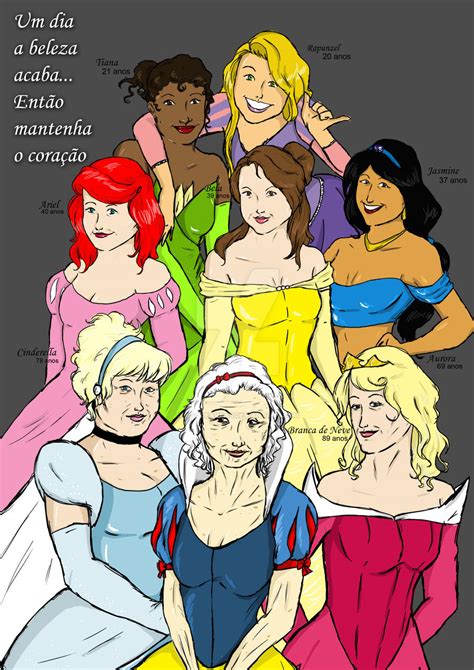 The Real Age Of Disney Princesses By Isaqueareas On Deviantart