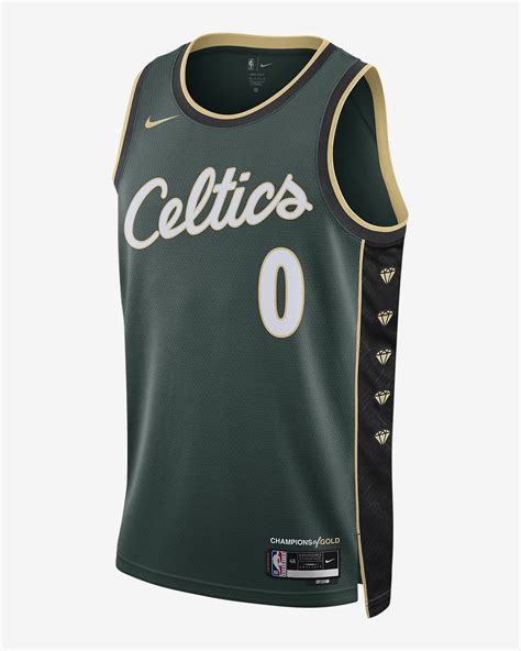 Jayson Tatum Boston Celtics City Edition Nike Dri Fit Nba Swingman