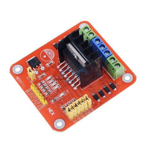 L298n Dual H Bridge Dcstepper Motor Driver Module Free Electronics