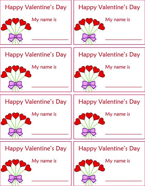 Whether you need gift tag templates for christmas or other occasions, our template library features a wide variety of professionally designed tags that canva's free gift tags templates are also printable, so you can print them on your computer or at a local print shop. 7 Best Images of Valentine's Gift Tags Printable Template ...
