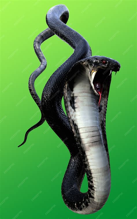 Serpent Royal De Cobra 3d Le Plus Long Serpent Venimeux Du Monde