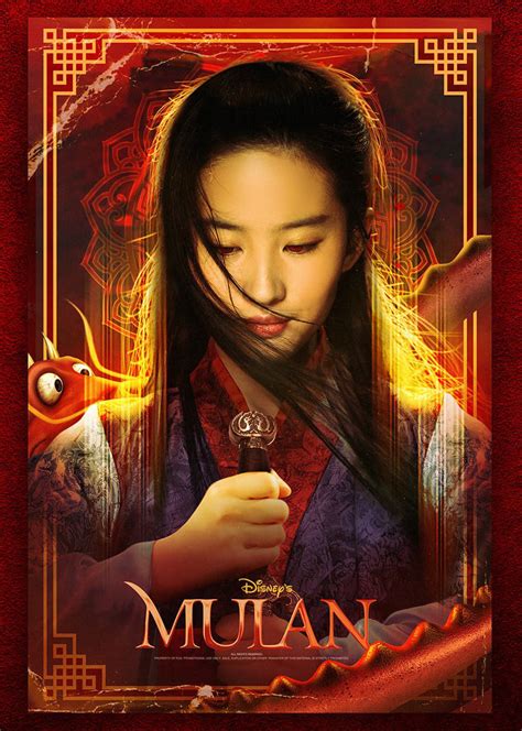 six beautiful new character posters for mulan release