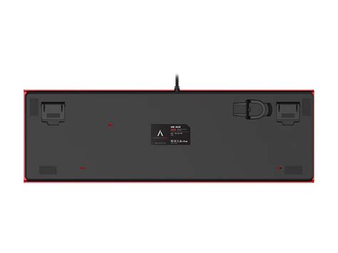 Azio Mk Hue Red Usb Backlit Mechanical Keyboard Neweggca