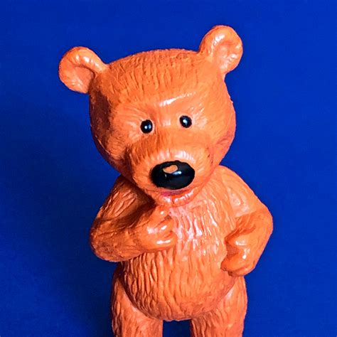 Ojo Bear From The Big Blue House Pvc Figure Bear Cub Ojo Etsy
