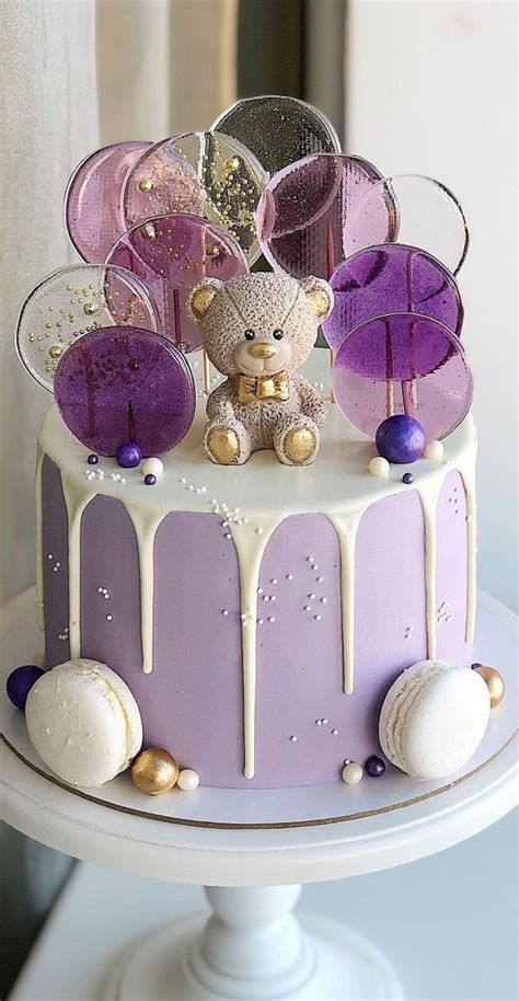 Cake design for men icing. 49 Cute Cake Ideas For Your Next Celebration : Lavender ...