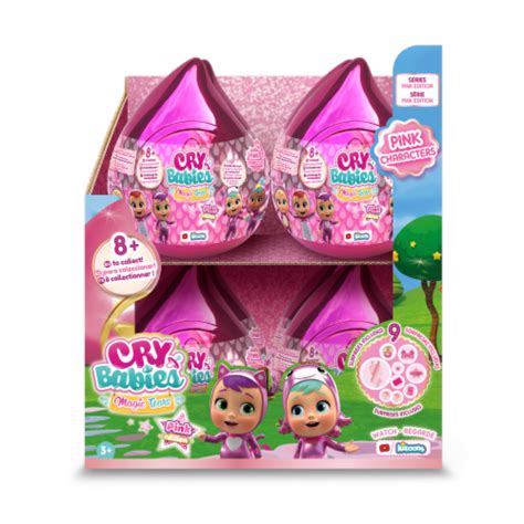 Cry Babies Magic Tears Pink Edition Doll 1 Ct Dillons Food Stores