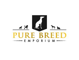 Pure Breed Emporium Logo Design Hourslogo