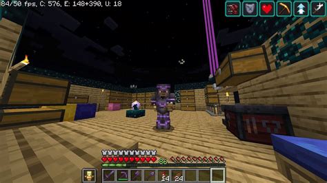 Upgrading My Netherite Armor With New Smithing Templates In Minecraft