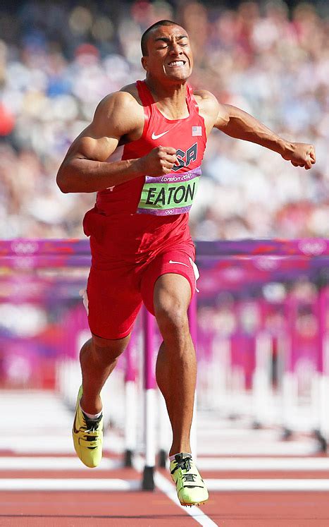 Ashton Eaton Wins Gold Medal In Olympic Decathlon Us Weekly