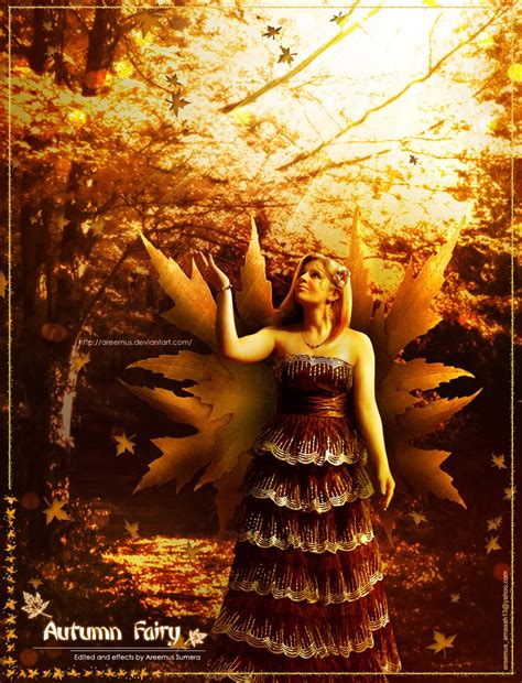 Autumn Fairy By Areemus On Deviantart