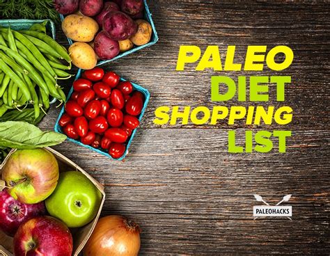 Paleo Diet Shopping List