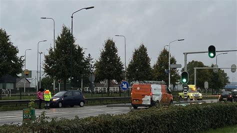 Auto Belandt Tegen Vangrail Op N279 Ter Hoogte Van Veghel Meierijstad