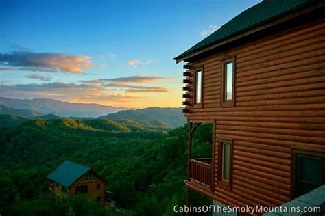 Pigeon Forge Cabin Smokys Awesome View 1 Bedroom Sleeps 10