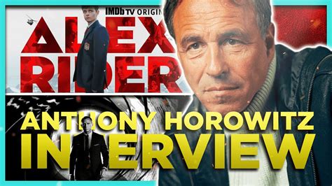 Anthony Horowitz Interview Alex Rider Tv Series James Bond Youtube