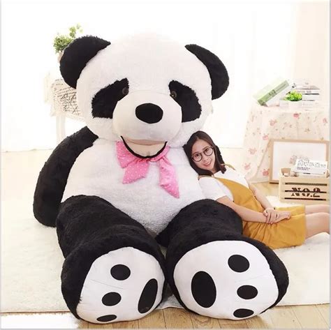 Stuffed And Plush Animals Giant Oversize Panda Skin 260cm Empty Plush