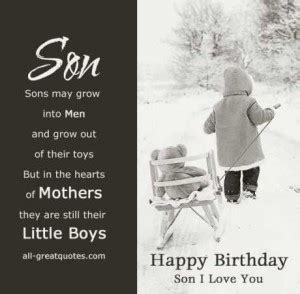 Happy birthday son quotes from mom and dad. First Born Son Quotes. QuotesGram