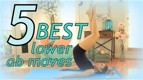 5 Best Exercises To Flatten Your Lower Belly Youtube
