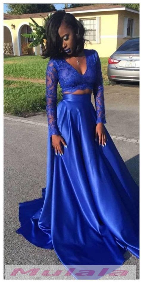 Image Result For Long Sleeve Prom Dresses 2018 Black Girls Black Girl