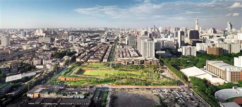 Chulalongkorn University Centenary Park Landprocess Archello