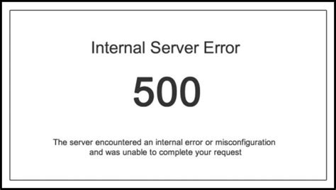 500 Internal Server Error Support Nz