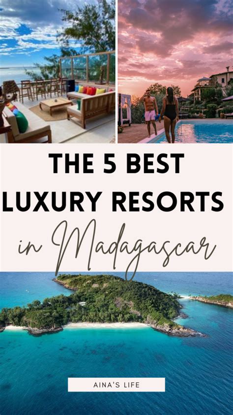 The Best Luxury Resorts In Madagascar Ainas Life