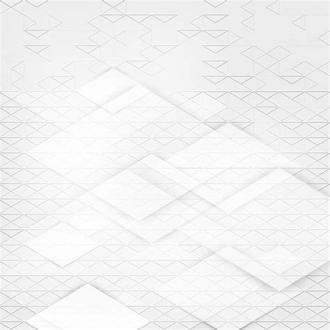 Abstract White Geometric Background Mosaic Grid Background Triangle